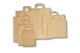 Papiertragetasche 260 + 170 x 250 mm braun 500 St�ck Karton mit 20% Recyclingpapier