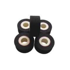 5 Rollen Druckfarbrolle schwarz f�r das Durchlaufschwei�ger�t TR - 900 zum Vorteilspreis